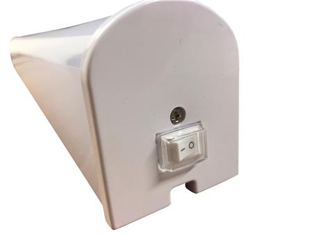 BATH LED 15W 1200LM 3000K IP44 Opal PC, 600x53x65mm. HVID