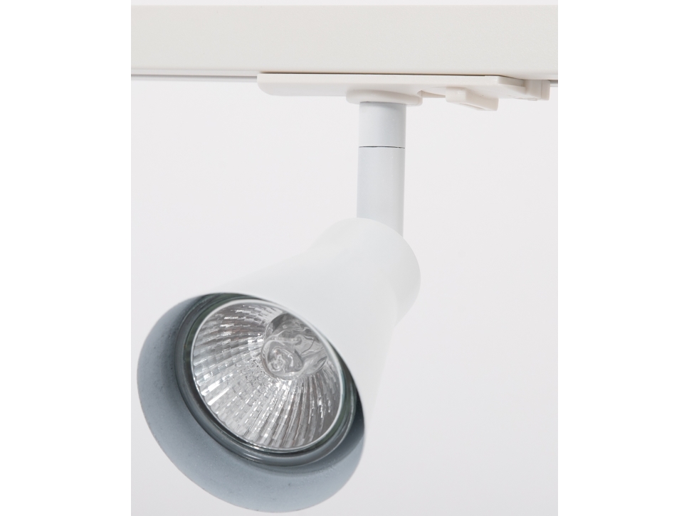 Vento Conic Spot med GU10 og 1-Faset adapter i hvid