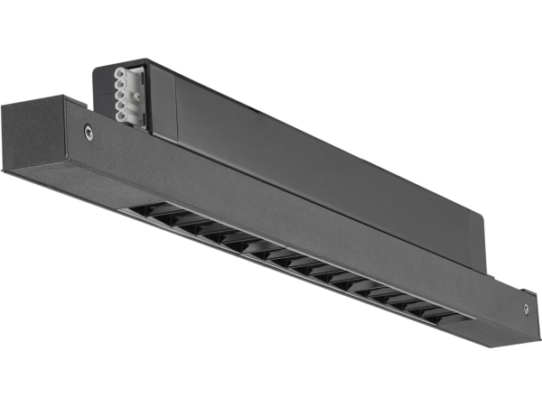 Hybrid Brick modul 400mm LED 30W 4000K Ra90 2655Lm 45° UGR <10 Dali Sort