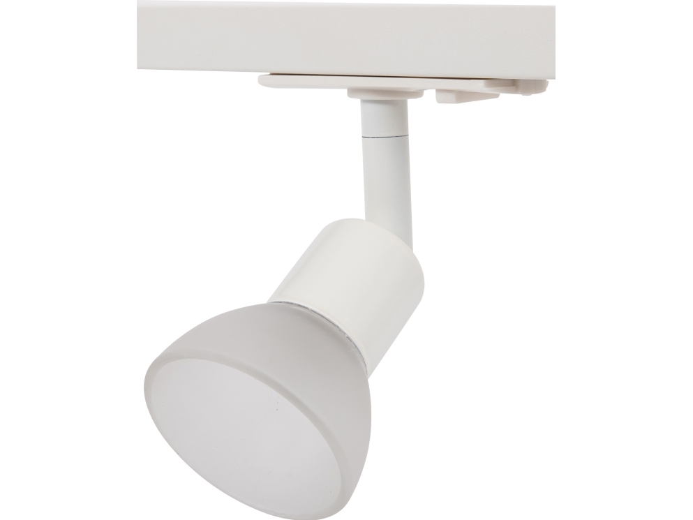 Vento Blow Glas Spot med GU10 og 1-Faset adapter i hvid