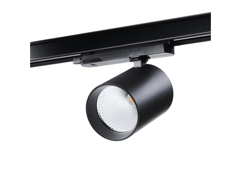Turno 27W 2740LM 4000K CRI90 Spredningsvinkel 40° Sort Skinnespot 3F GA69