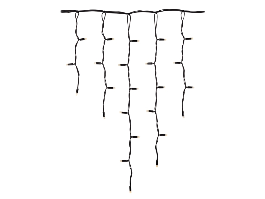 Chrissline Pro icicle Original længde 2m nedhængt 0.7M Hvid. Startkabel skal tilkøbes.