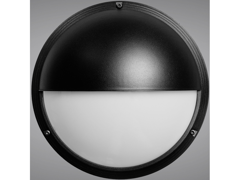 Ocus II Halvskærm 1xE27 Ø265mm - Sort, skotlampe