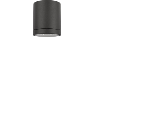 Milo XL I Vægarmatur 3000K Antracit, 1000lm nedlys, 40° spredning. IP55, 10,5W, 230V. Separat bagstykke og integreret driver.