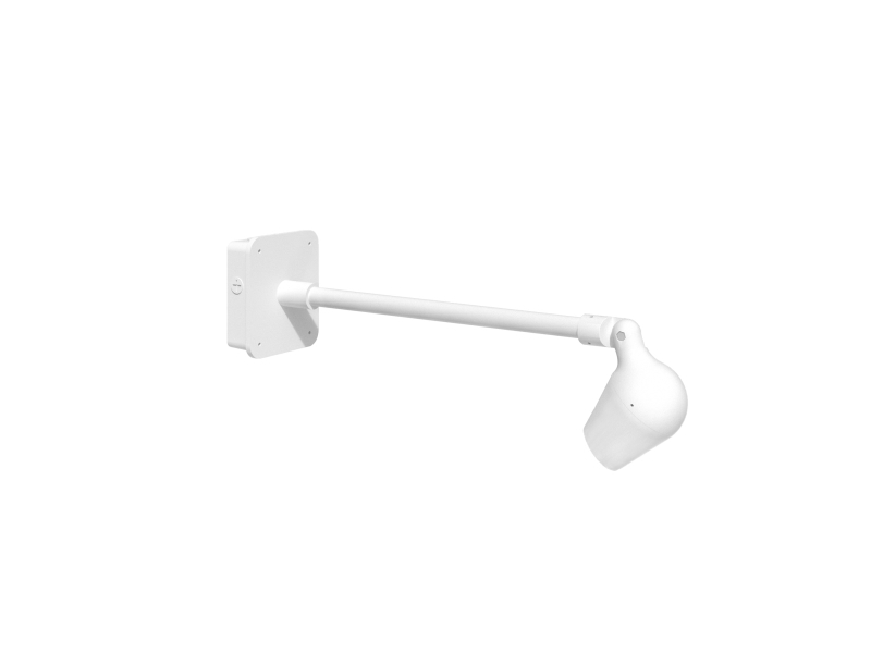 TANDA 15W 1500LM 4000K CRI80 Asymmetrisk IP65 IK08, Hvid, 1m. kabel ud af armaturet. 1000x160x140mm.