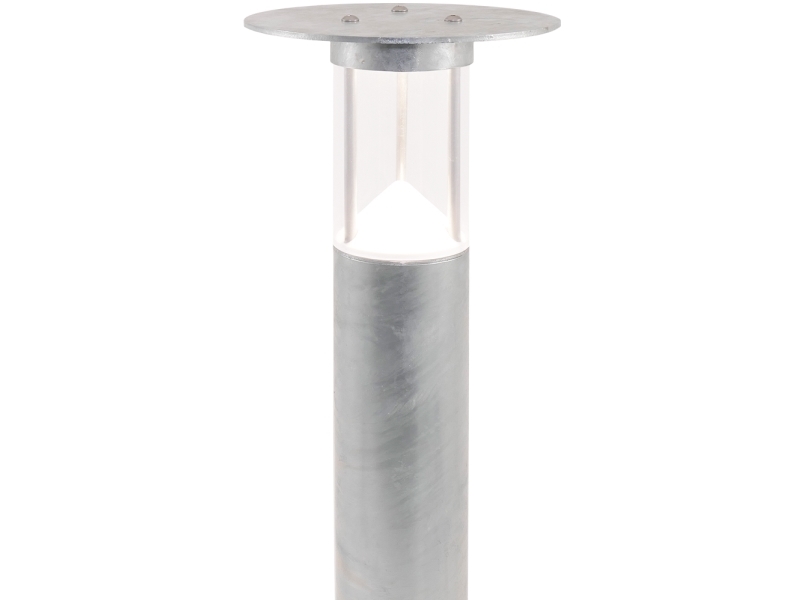 DeKaLED G5 pullertarmatur f/Ø133 mast Galvaniseret LED DLM ES 10W 3K 926Lm KL I m/jord 230V IP44 IK10