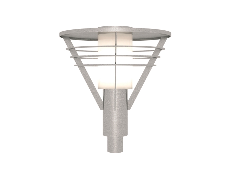 BOLED Pullert 32W 1890lm, 4000K. Parkarmatur galvaniseret for Ø60mm mast