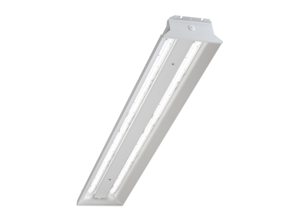 SPORT GYM, Påbyg, 153W, 21000lm, 4000K, CRI 80-89, Bredstrålende optik, Længde 1200mm, DALI switch/dim, Hvid