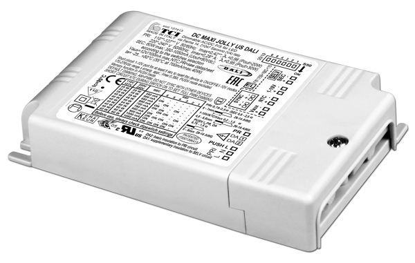 TCI Driver MAXI JOLLY US 25-60W, 350-1050mA, 2-57V, DALI, 0/1-10V Dim. SwitchDim.