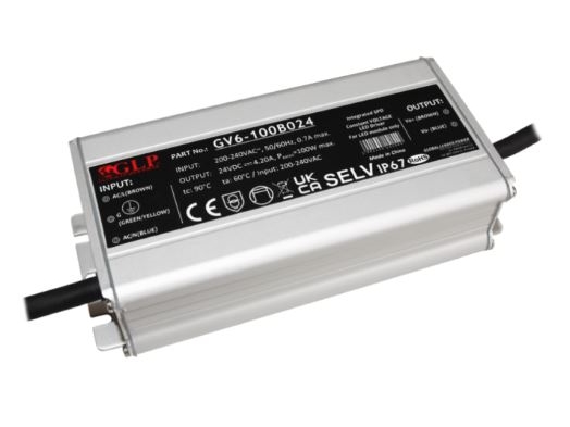 LED DRIVER Constant Voltage 24VDC, 100W, IP67