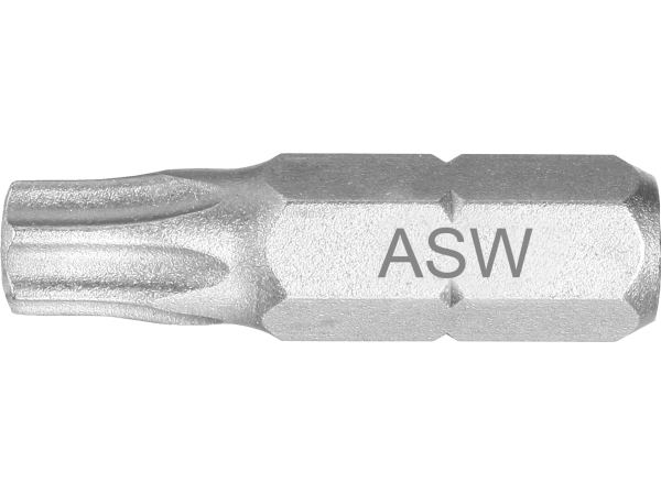 Bits med torx uden boring TX40x25mm med Wedge indstik