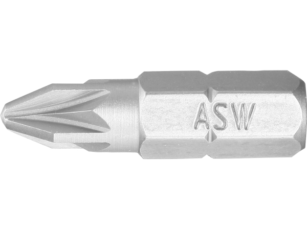 Bits Pozidriv Kærv Pz1 25Mm 1/4