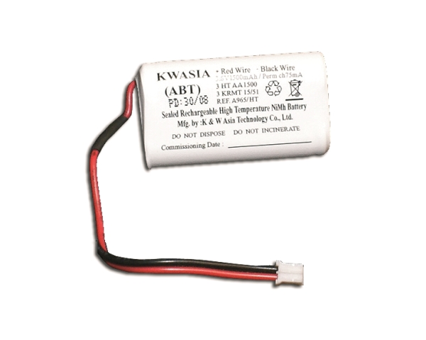 Solar light Batteri pakke nimh 3,6v 1,5ah