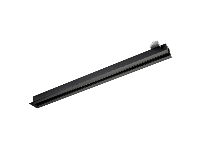 SG ARMATUREN Zip 230V Indbygd Sort Skinne 1,8m