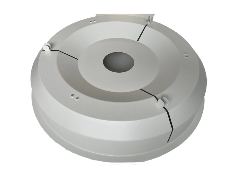 KAMINO R520 INDBYGNINGS-KIT HVID
