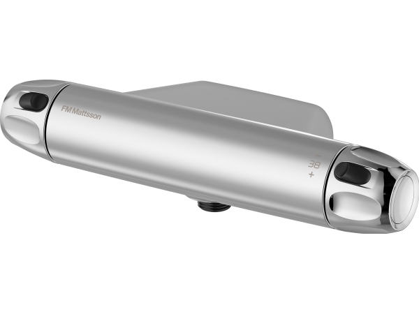 FMM - MORA FM Mattsson 9000XE termostatarmatur med 40 mm c/c & 1/2 afgang, keramisk lukning og eco stop