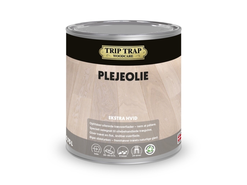 Trip Trap Plejeolie Ekstra Hvid 0,75L