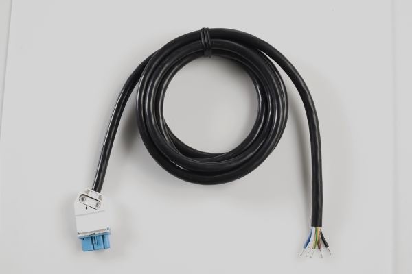Hybrid Tilslutningskabel 3m 5G1,5 Sort