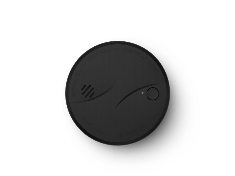Housegard sort Pebble 10 Røgalarm. SA710