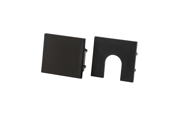 SG ARMATUREN STRIPLINE 230V OUTDOOR ENDESTYKKE KIT PÅBYGNING SORT