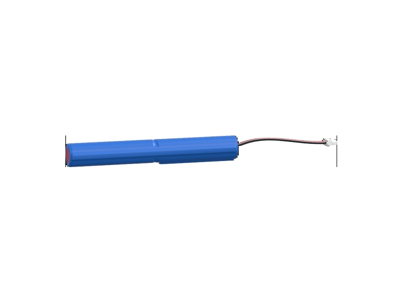 SCHNEIDER Exiway nødlys batteri, LiFePO4, 6.4V, 1.5Ah, reservedel