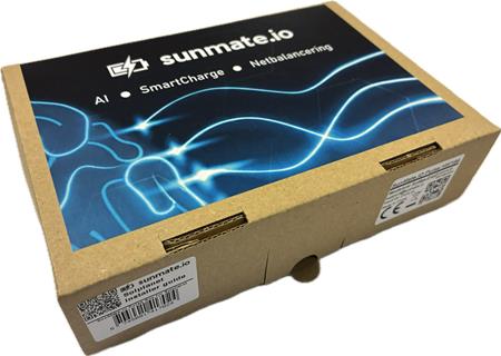 SUNMATE.IO Pulse box for Solplanet inverter med datalogger, RS485 kommunikationskabel RJ45, USB-C strømforsyning og Software 2.0/Inverter4life.
