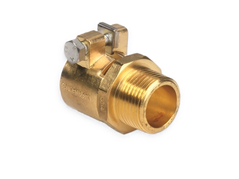 Overgangsnippel 50/4,6 mm x 1 1/2 PN6 til varme
