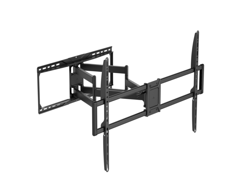 Techly vægbeslag med dobbeltarm - Op til 105 / 75 kg / VESA 900 x 600