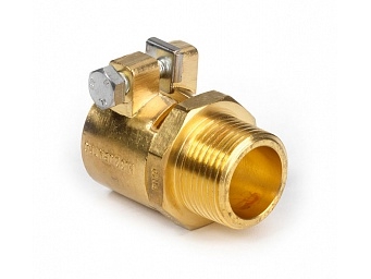 Overgangsnippel 32/2,9 mm x 1 PN6 til varme