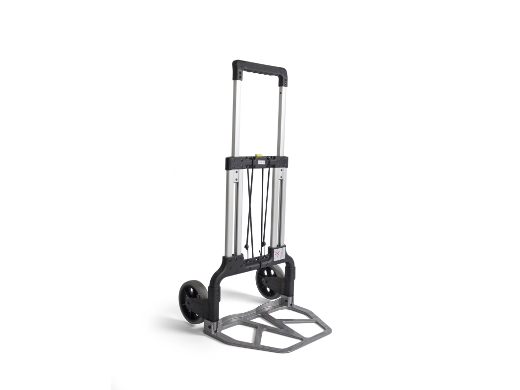Bagagevogn, sammenklappelig. Klarer 125kg. Super handy at have med. Kun 6,5cm dyb når den er klappet sammen
