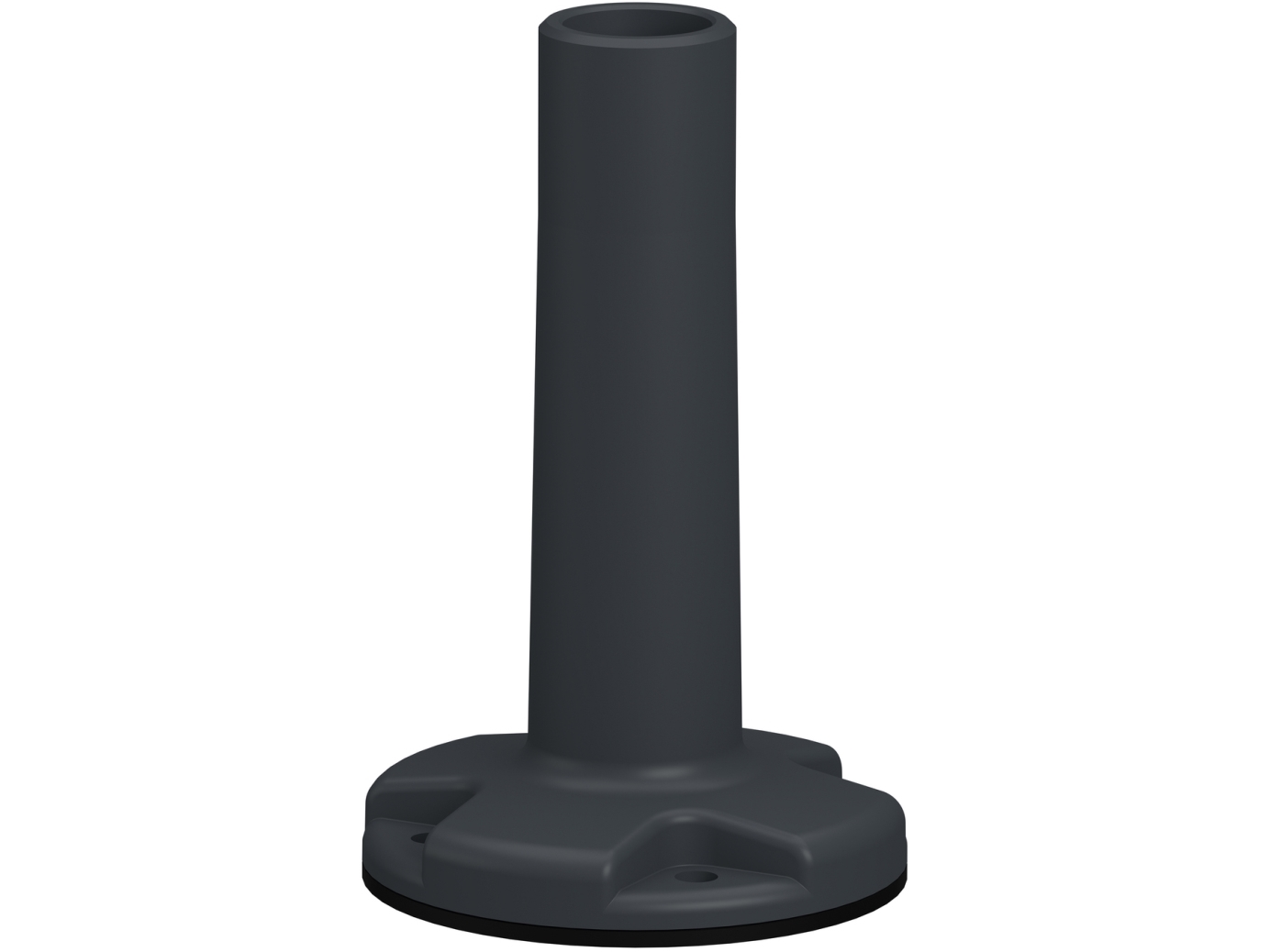 SCHNEIDER ELECTRIC Montagetilbehør for Harmony XV4/XV6/XVB7, montagefod i mørkegrå plast med Ø25 mm rør i 100 mm længde
