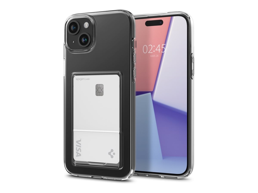 Spigen Acs06667, Cover, Apple, Iphone 15 Plus, 17 Cm (6.7"), Transparent