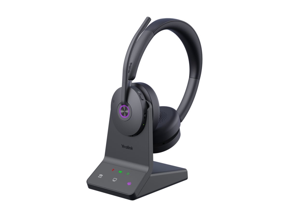 Yealink Wh68 Teams Headset, Verkabelt & Kabellos, 20 - 20000 Hz, Anrufe/Musik, 155 G, Kopfhörer, Schwarz