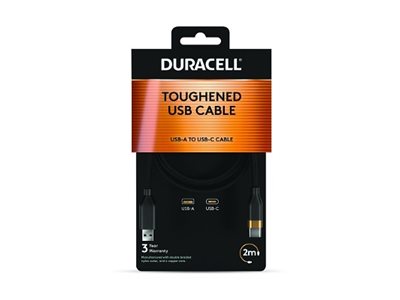 Duracell Dru5021a, 2 M, Usb-A, Usb-C, Sortiert