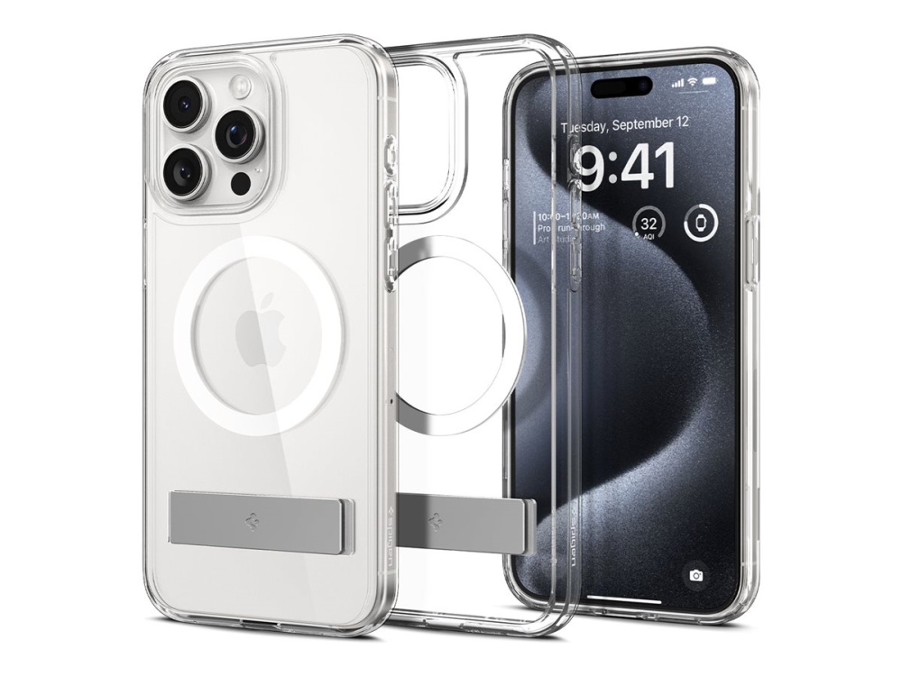 Spigen Acs06722, Cover, Apple, Iphone 15 Pro, 15,5 Cm (6.1"), Transparent