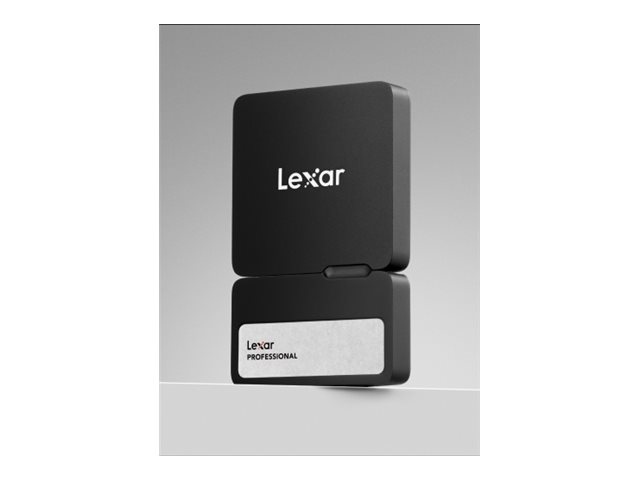 Lexar Professional Go Sl400 - Ssd - 2 Tb - Ekstern (Bærbar) - Usb 3.2 Gen 2 (Usb-C Stikforbindelse) - Sort