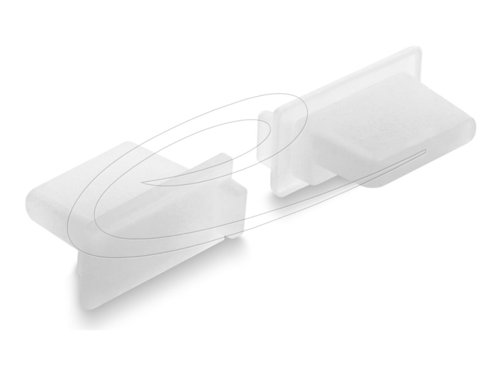 Delock - Støvdække - Til Usb Type-A Hunport - Gennemsigtig (Pakke Med 10)