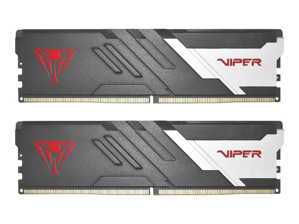 Patriot Viper Venom series - DDR5 - sæt - 16 GB: 2 x 8 GB - DIMM 288-PIN - 6000 MT/s / PC5-48000 - CL36 - 1.35 V - ikke bufferet - on-die ECC - mat sort