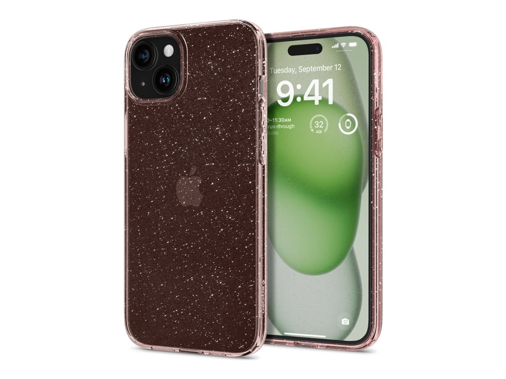 Spigen Acs06649, Cover, Apple, Iphone 15 Plus, 17 Cm (6.7"), Rose