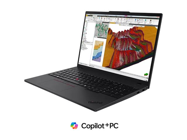 Lenovo ThinkPad P16s Gen 4 21QR - Copilot+ PC, AI Workstation - 180° hængselsdesign - AMD Ryzen AI 7 PRO - 350 / op til 5 GHz - AMD PRO - intet OS - Radeon 860M - 32 GB RAM - 1 TB SSD TCG Opal Encryption 2, NVMe, Performance - 16 IPS 1920 x 1200 - Wi-Fi 7, Bluetooth - sort - kbd: nordisk (dansk/finsk/norsk/svensk)