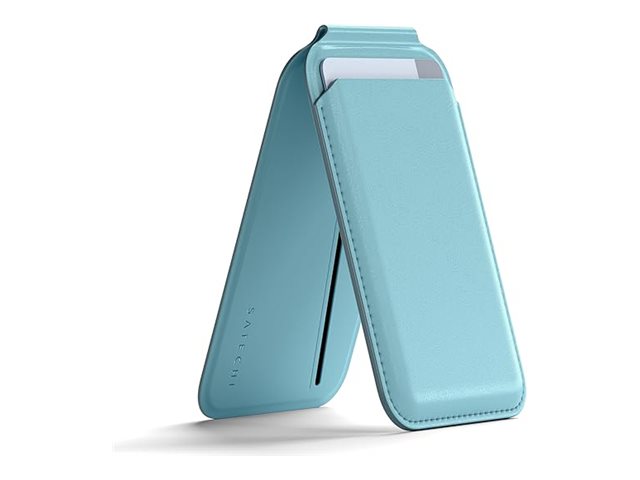 Satechi Magnetic Wallet Stand Magsafe Light Blue