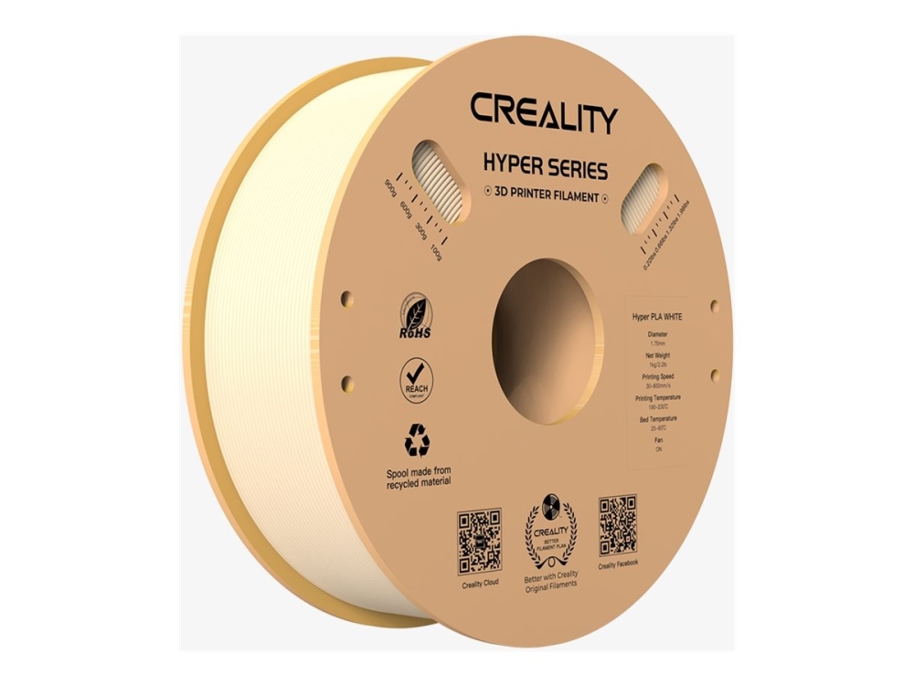Creality Hyper Series - Hudfarve - 1 Kg - Økovenlig - Pla-Filament (3D)