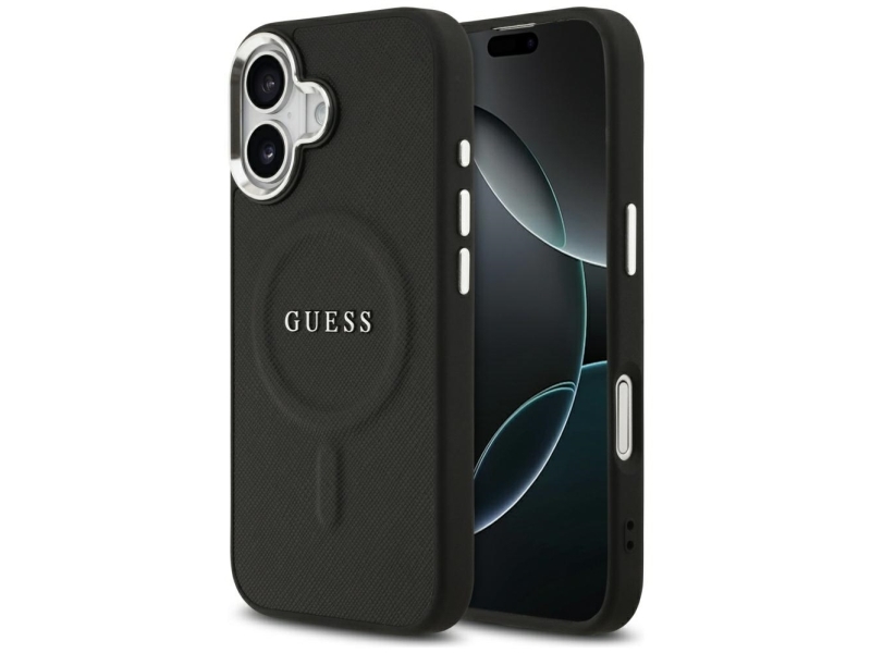 Etui Guess Classic Logo Magsafe Do Iphone 17 -Czarne