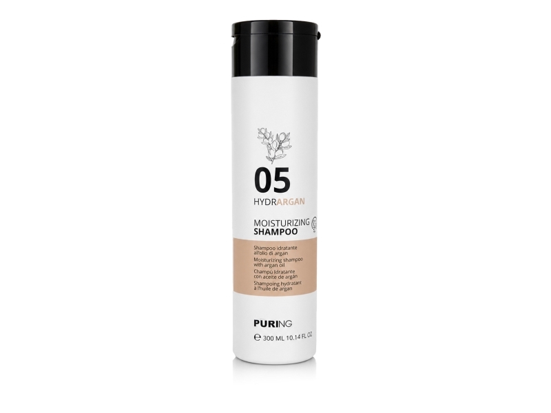 Puring Hydrargan Moisturizing Shampoo With Argan Oil For All Hair Types 300Ml