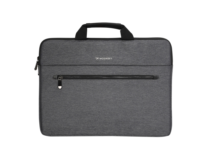 Wozinsky Wtl-15 15,6" Laptop-Taske Med Håndtag Og Metallynlås – Grå