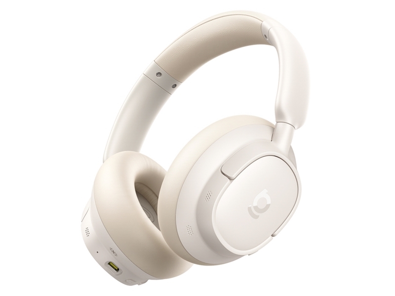 Baseus Bass Bh1 Nc Lite Trådløse Over-Ear-Hovedtelefoner Med Anc – Hvide