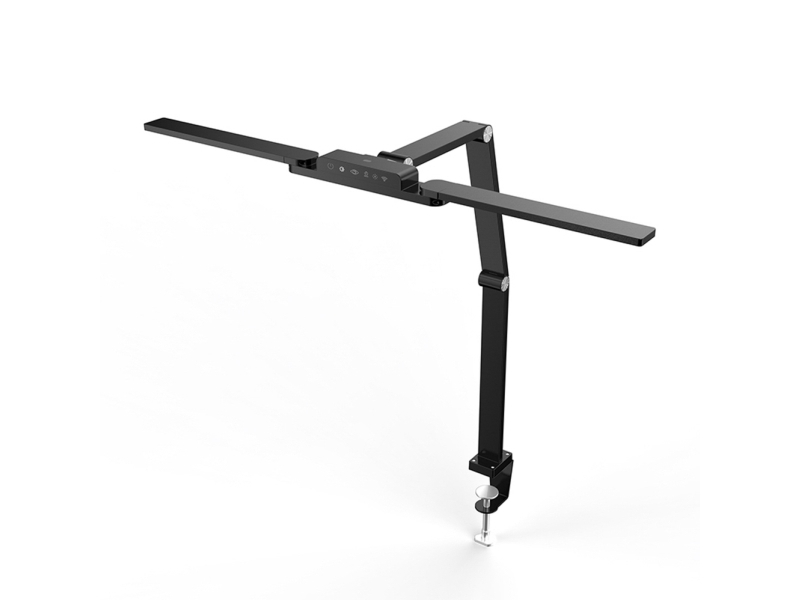 Wozinsky Wlm-800 Skrivebordslampe Til Montering Over Skærmen Med Fjernbetjening – Sort