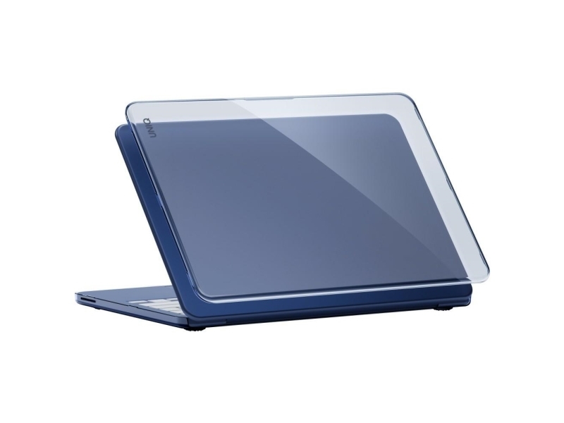 Uniq Vero Case For Macbook Neo - Semi-Transparent Navy Blue