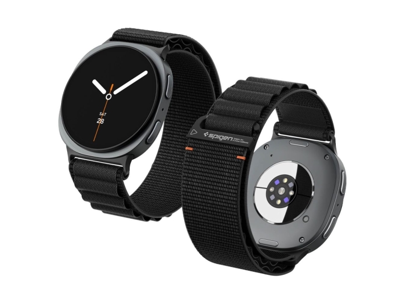 Spigen Wbf1 Strap For Samsung Galaxy Watch 40/44/46 Mm - Black