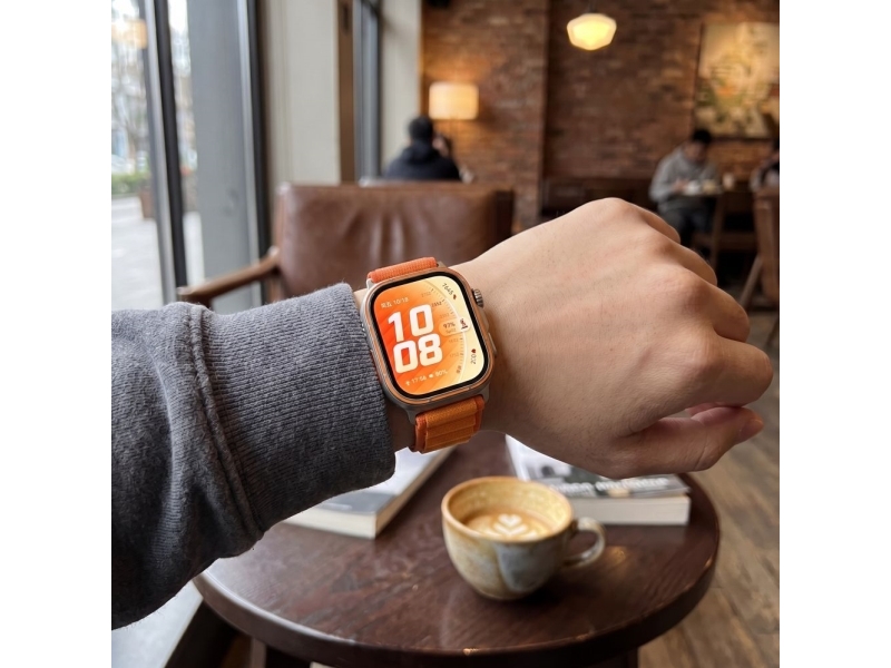 Tech-Protect Nylon Pro Strap For Huawei Watch Fit 3/4/4 Pro/5/5 Pro - Orange